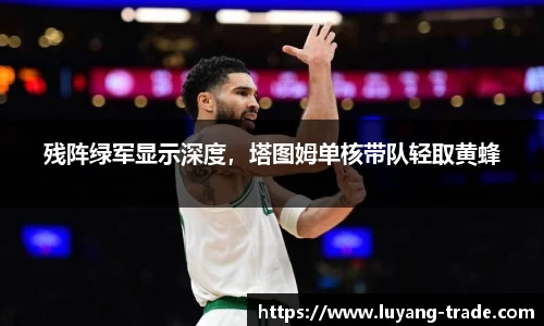 残阵绿军显示深度，塔图姆单核带队轻取黄蜂