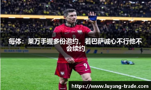 每体：莱万手握多份邀约，若巴萨诚心不行他不会续约